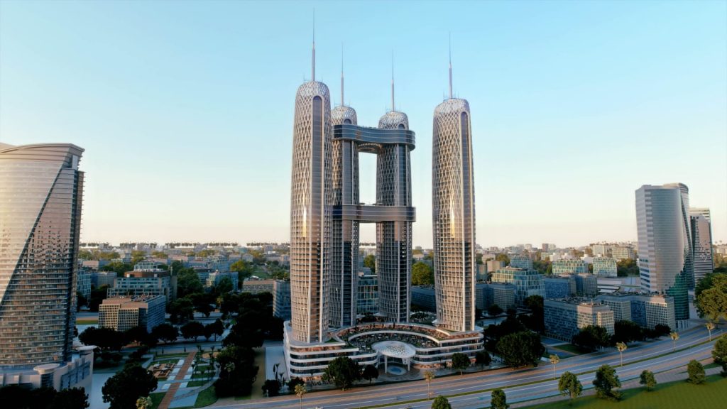nile business city tower